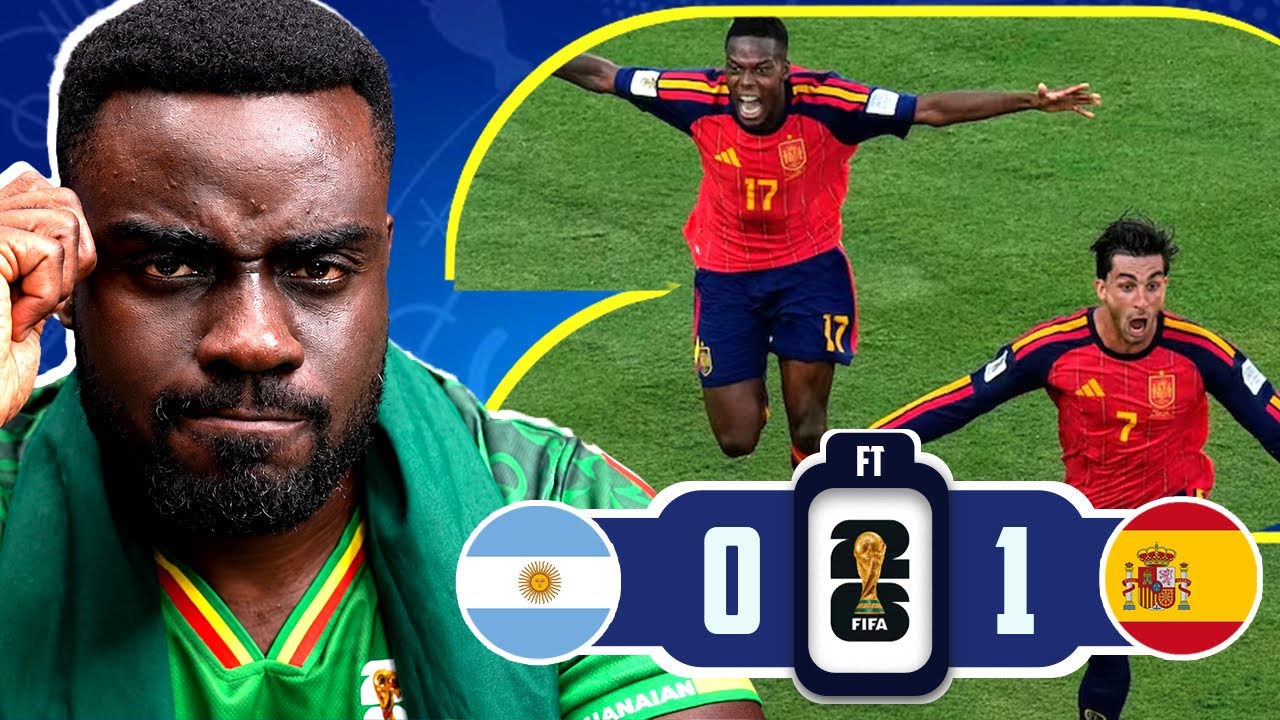Spain outstanding performance to beat Argentina to be crowned Worldcup 26 winners🔥🔥🔥