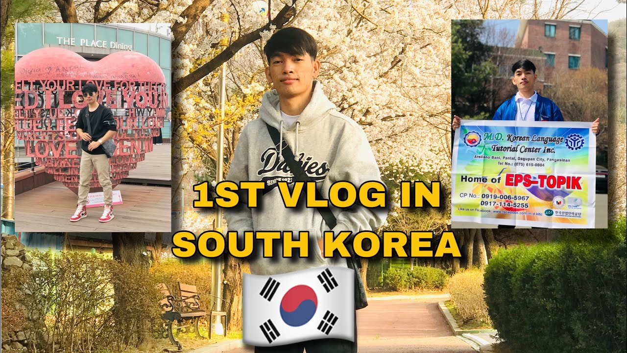 1st Vlog in South Korea - YouTube