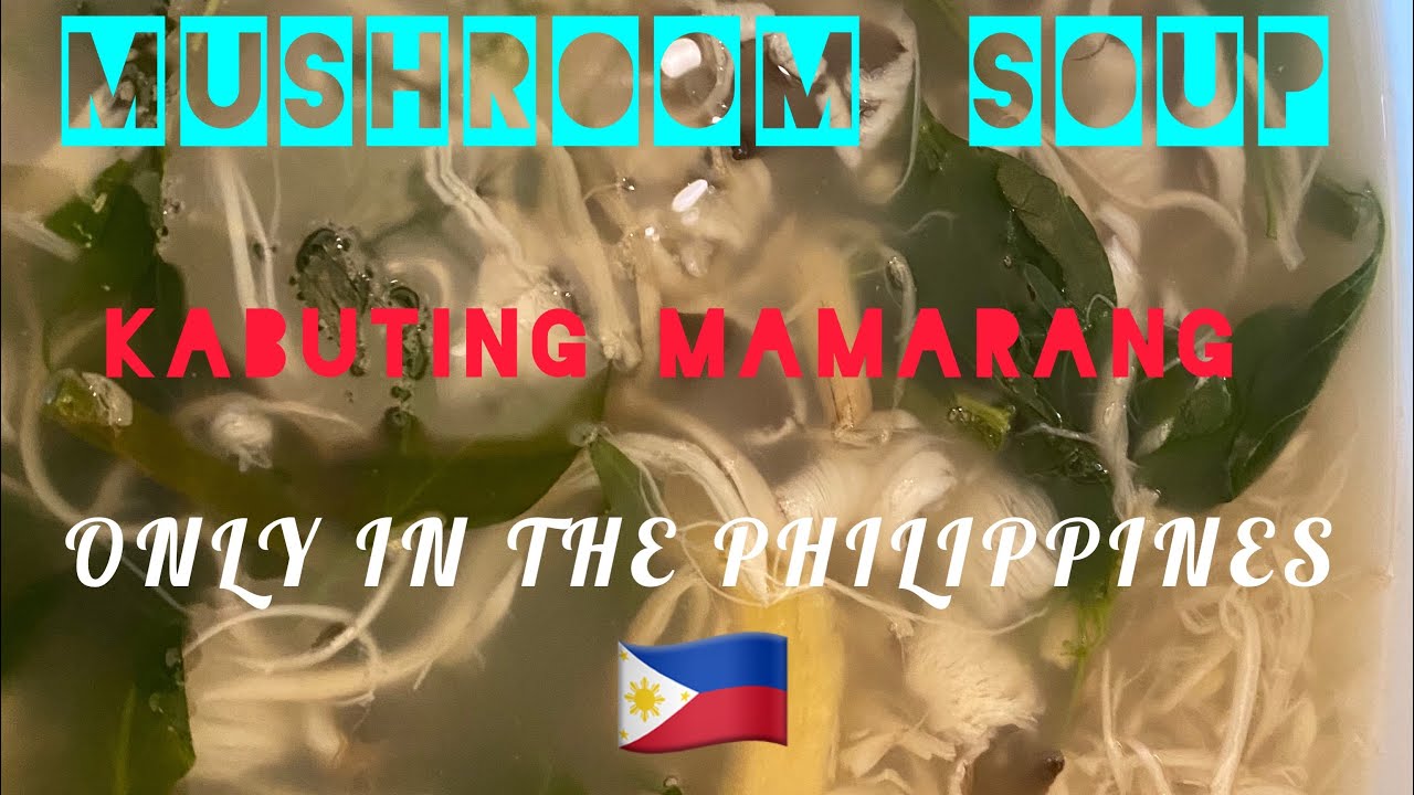 PHILIPPINE MUSHROOMS (KABUTING MAMARANG)