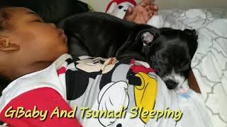 Gbaby And Tsunadi Sleeping