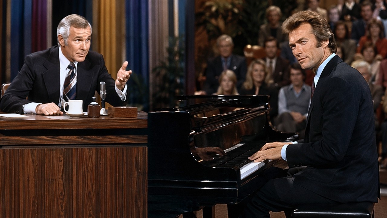 Johnny Carson Told Clint Eastwood to Play Piano as a Joke — Minutes ...