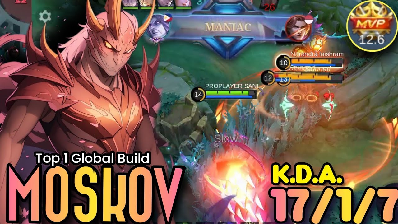 Moskov New One Shot Build ( please try this build ) Top 1 global build ...