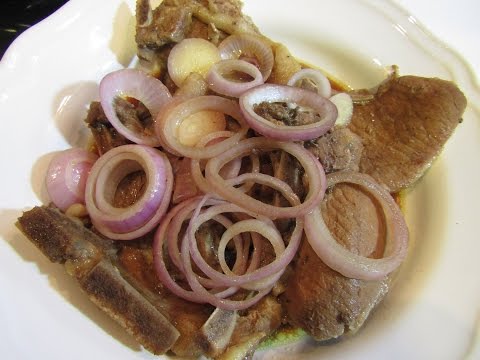 Porkchop Steak Or Bistek Tagalog