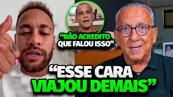 OLHA A TRETA ENTRE NEYMAR, GALVÃO BUENO E RIVALDO APÓS ENTREVISTA POLÊMICA