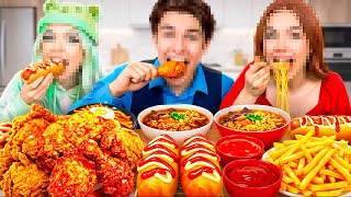 Download lagu The Andy Crews First MUKBANG!?!