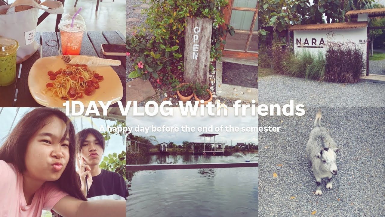 1 day with friends | Before the semester ends - YouTube