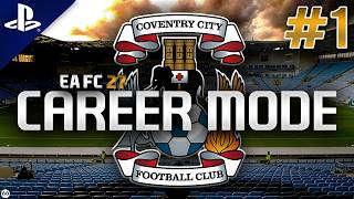 EA FC 27 | Career Mode | #1 | Coventry City