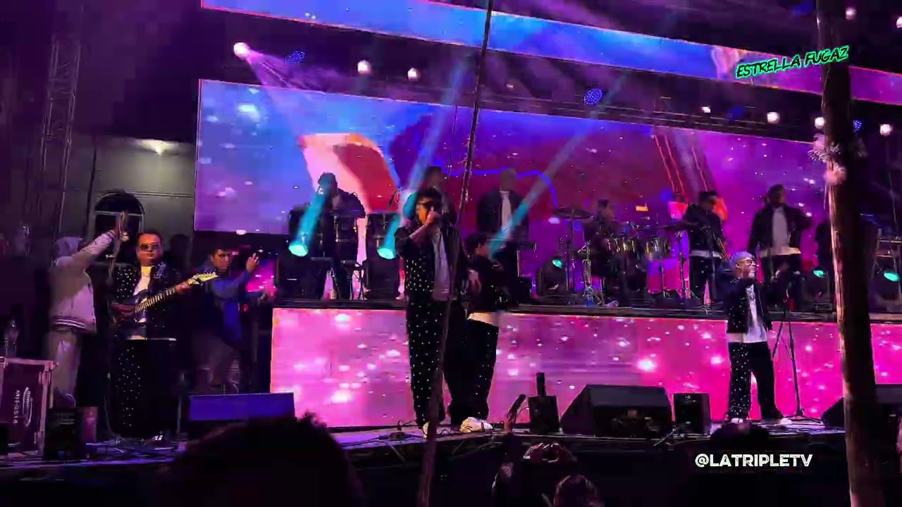 Estrella Fugaz ❤️‍🔥Grupo Black Power ❤️ En Vivo Santiago Ayometitla Tlaxcala 