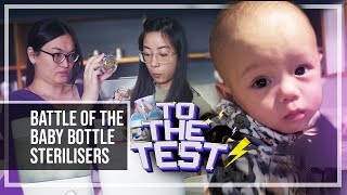 Battle of the baby bottle sterilisers | Coral UV | Philips Avent | Milton | To The Test EP3