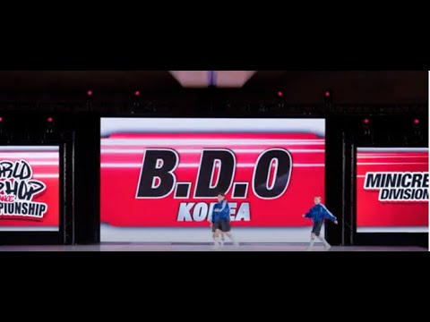 B.D.O - Korea | MiniCrew Division Prelims | 2023 World Hip Hop Dance Championship