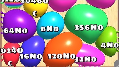 Blob Merge 3d | Mobile Game |GamePlay | ios android games | satisfying relaxing game (Part 56)