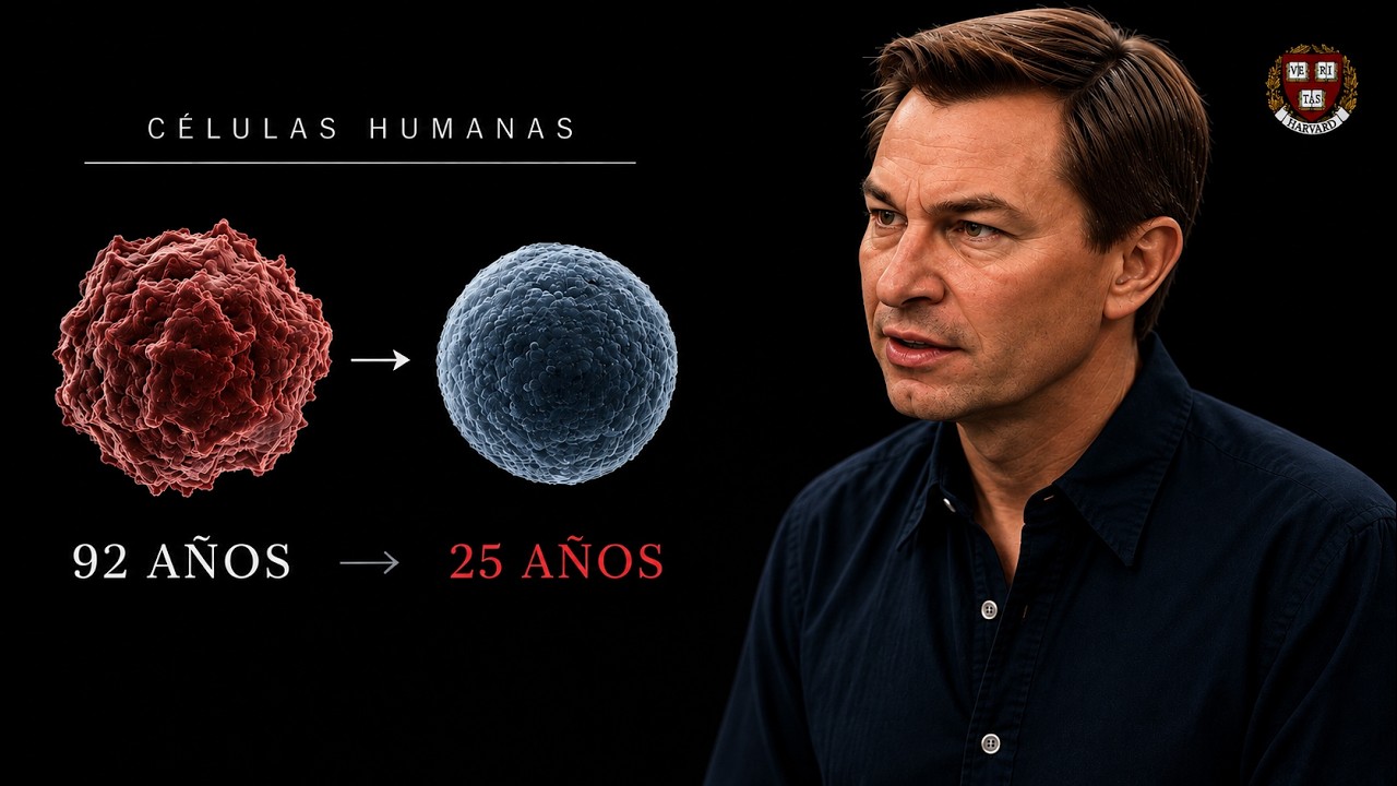 David Sinclair y la IA para revertir el envejecimiento.
