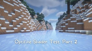 The Ice Voyage - Testing a Optifine Shader in Minecraft screenshot 2