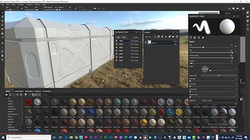 Substance Painter SciFi Crate Part 03