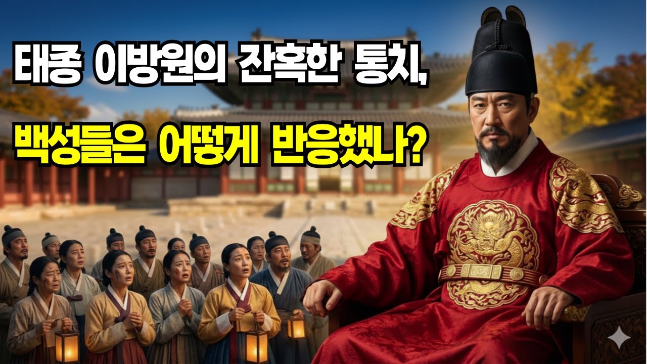 태종 이방원 통치 아래 백성들은 어떻게 살았나?태종 시대, 억압과 희망의 복합적의미 - YouTube