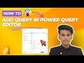 How to Add New Query in Power BI | Power Query Tutorial for Beginners | Power BI Tutorials