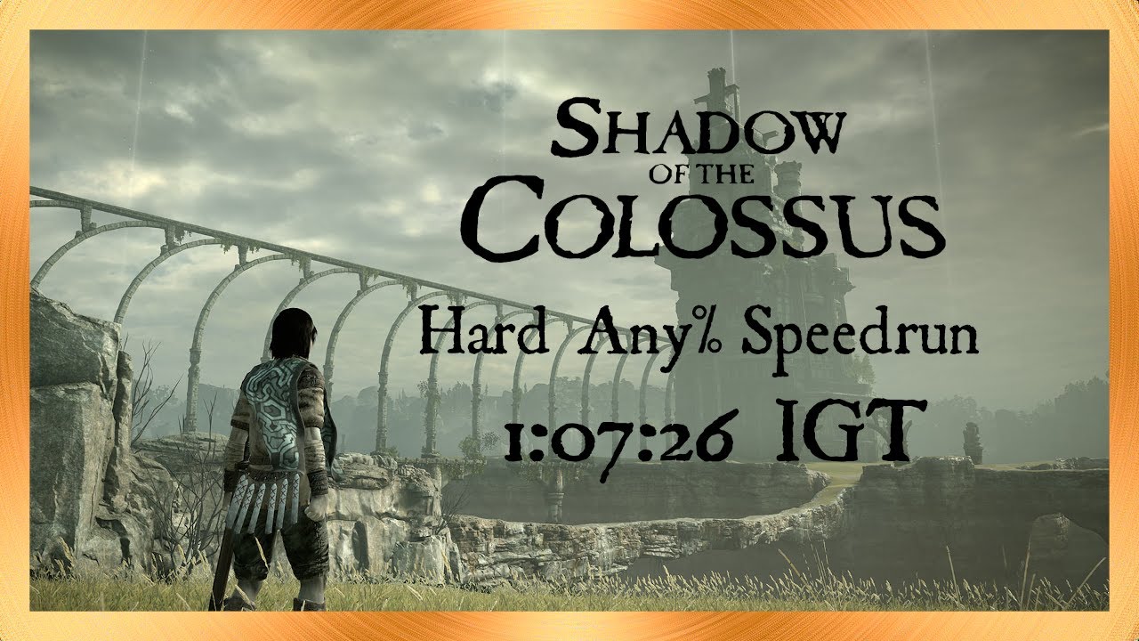 Hard Any% Speedrun - 1:07:26 IGT - Shadow of the Colossus