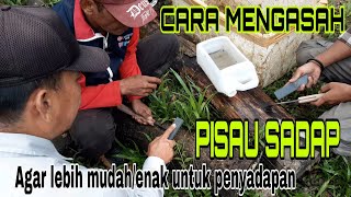 Cara Mengasah Pisau Sadap Karet@rochiman70