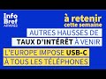  retenir dautres hausses de taux sont  venir  leurope impose le port usbc comme standard