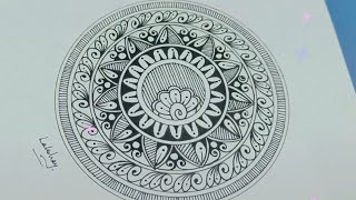 Simple Mandala Tutorial