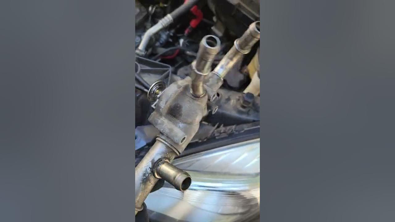 2014 Chevy Equinox 3.6. Code P0128!! Thermostat replacement!! - YouTube