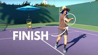 MODERN FOREHAND TECHNIQUE | Power, Spin & Control With Coach Michael & Jason