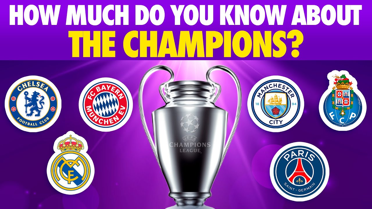 How Much Do You Know About THE CHAMPIONS LEAGUE? 🏆 Football Trivia ⚽️