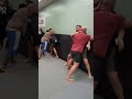 190.3 MMA wall practice. Борьба возле стены ММА