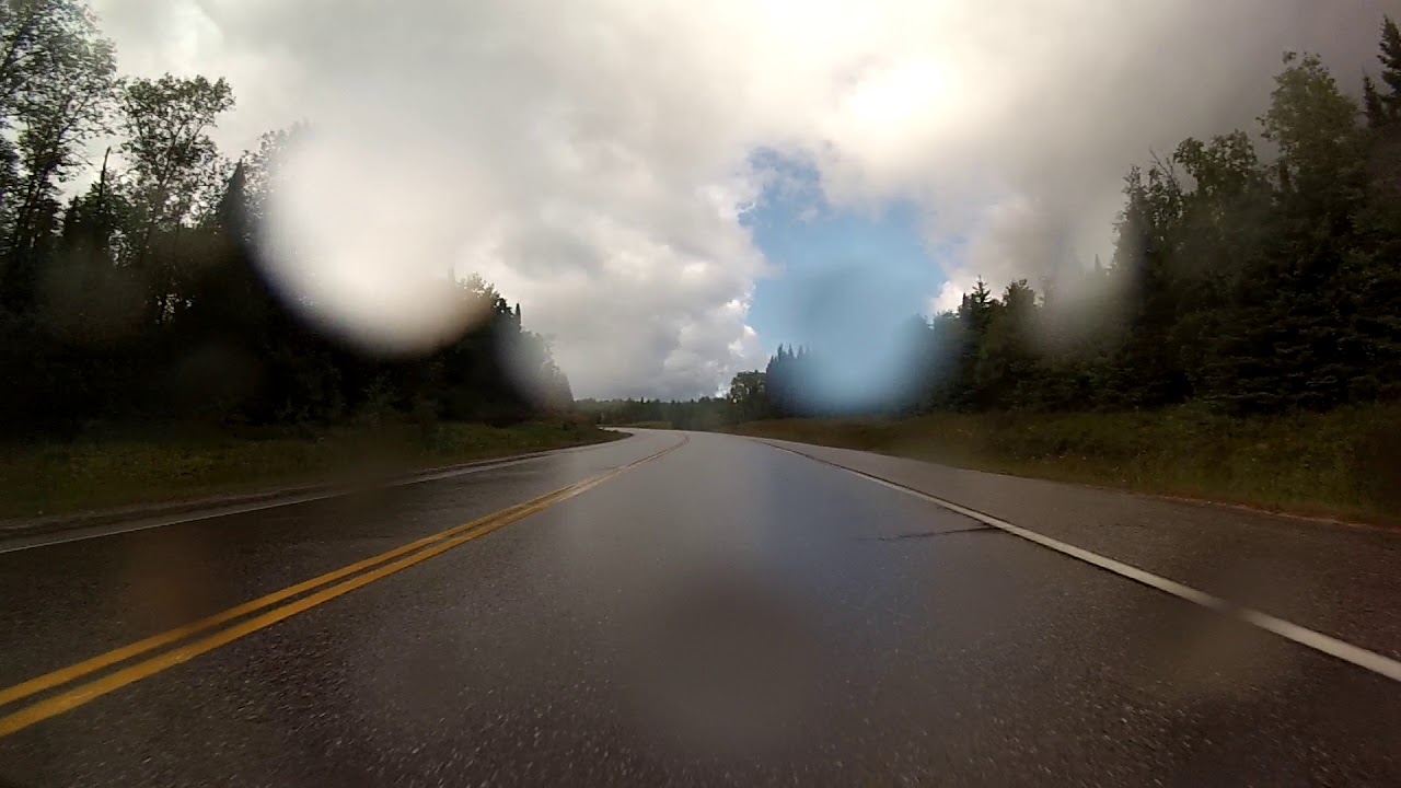 2017-09-06 Slow TV Driving to Dryden with Rain