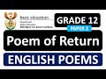 Poem of Return P.2 ENGLISH HOME LANGUAGE 2024 GRADE 12 ENGLISH HOME LANGUAGE THUNDEREDUC