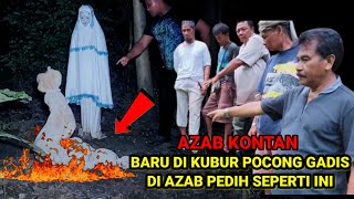 🔴VIRAL, ‼️asli merinding hantu mukena tunjukan pocong yang lagi di azab.