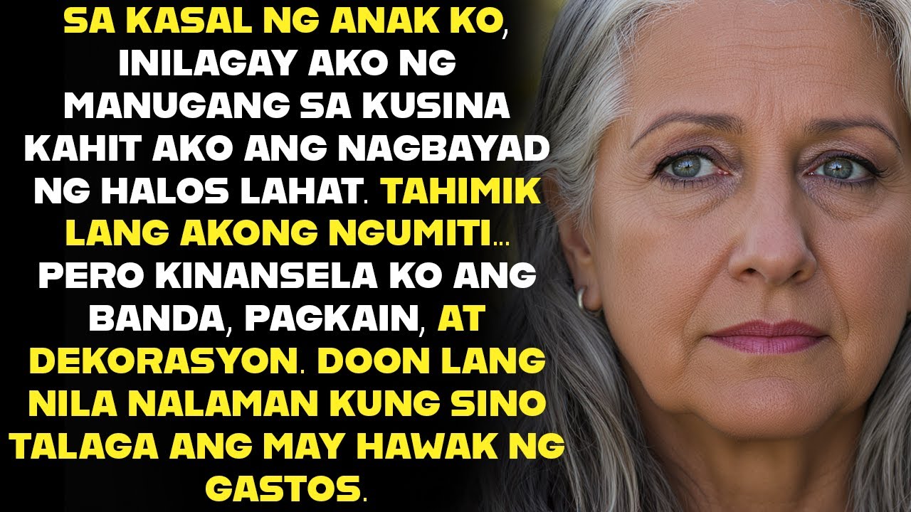Sa Kasal ng Aking Anak, sa Kusina Ako Itinabi ng Kanyang Asawa. Ngumiti Lang Ako at Nanahimik...