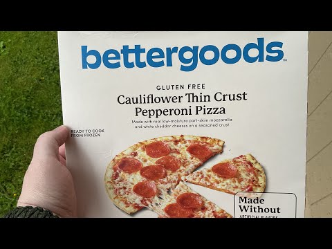 Bettergoods Cauilflower Thin Crust " Pepperoni " Pizza Review