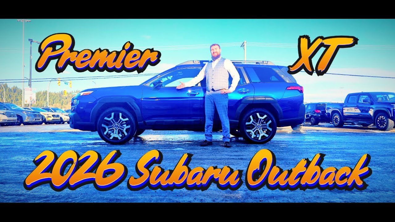 Subaru Outback Premier XT 2026 года выпуска, цвет сапфирово-синий, артикул 26OB4725.