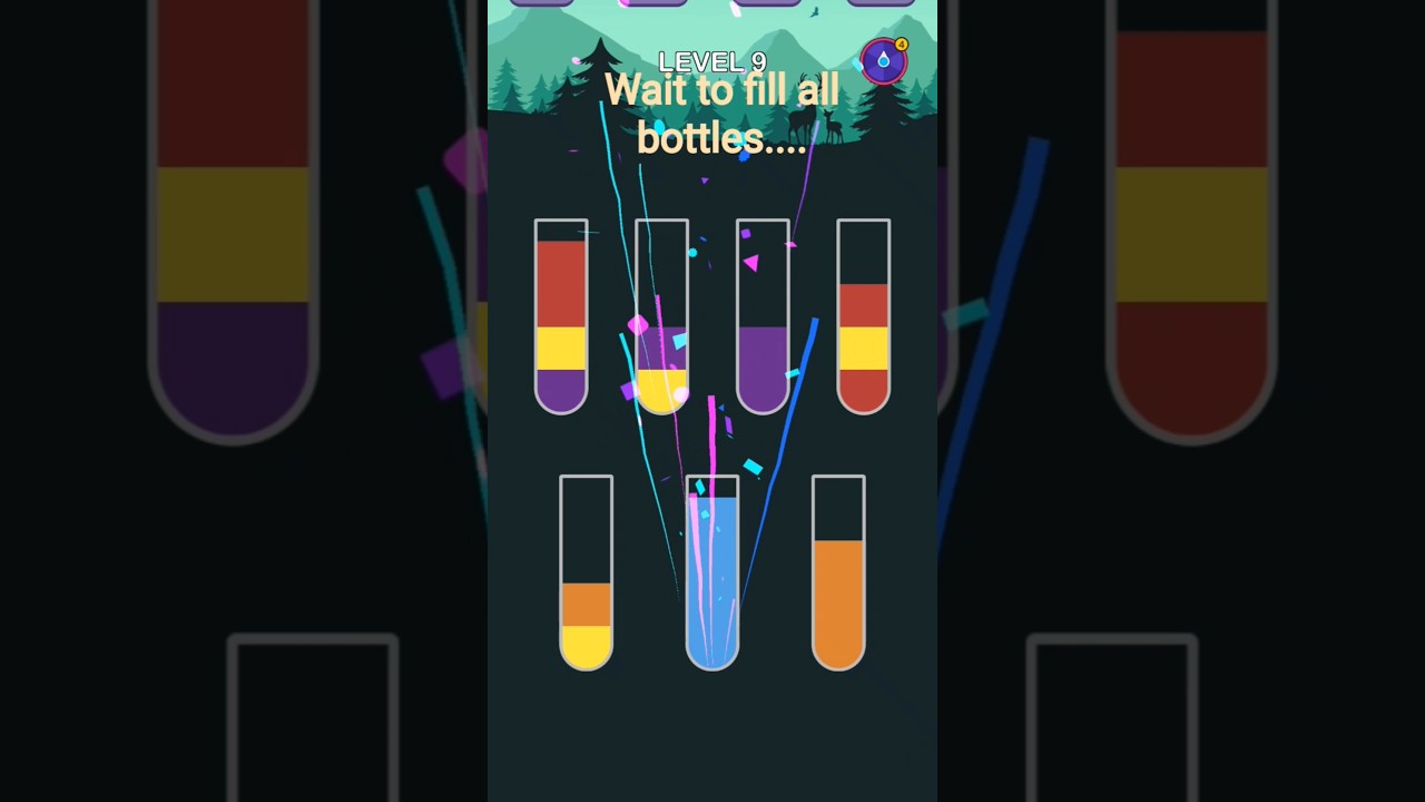 Can You Solve This Color Sort? 🤔 | Satisfying Puzzle Game