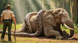 Animal Rescue Ai Mother Elephant Vs Giant Python Attack