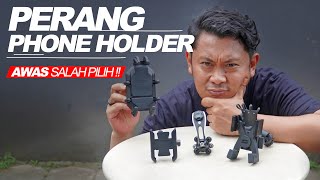 ADU KUAT‼️ Review Phone Holder buat Motor #AtenxKatros