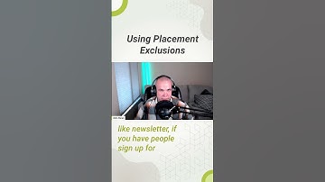 Using Placement Exclusions for YouTube Ads #shorts #googleads #youtubeads #ppc #digitalmarketing