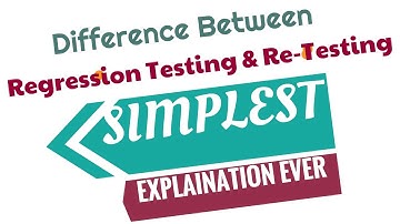 Difference between Regression and Retesting