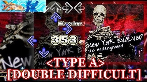 【DDR X3】 New York EVOLVED (Type A) [DOUBLE DIFFICULT] 譜面確認＋クラップ