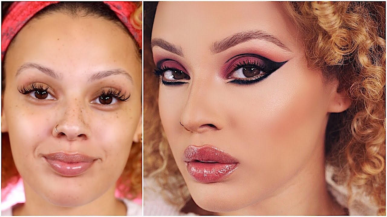 Bold Doll Inspired Look Ft COVERGIRL Viva Glam Kay YouTube