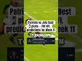 Patriots vs Jets Best picks — TNF NFL predictions for Week 11 #patriots #jets #tnf #nfl