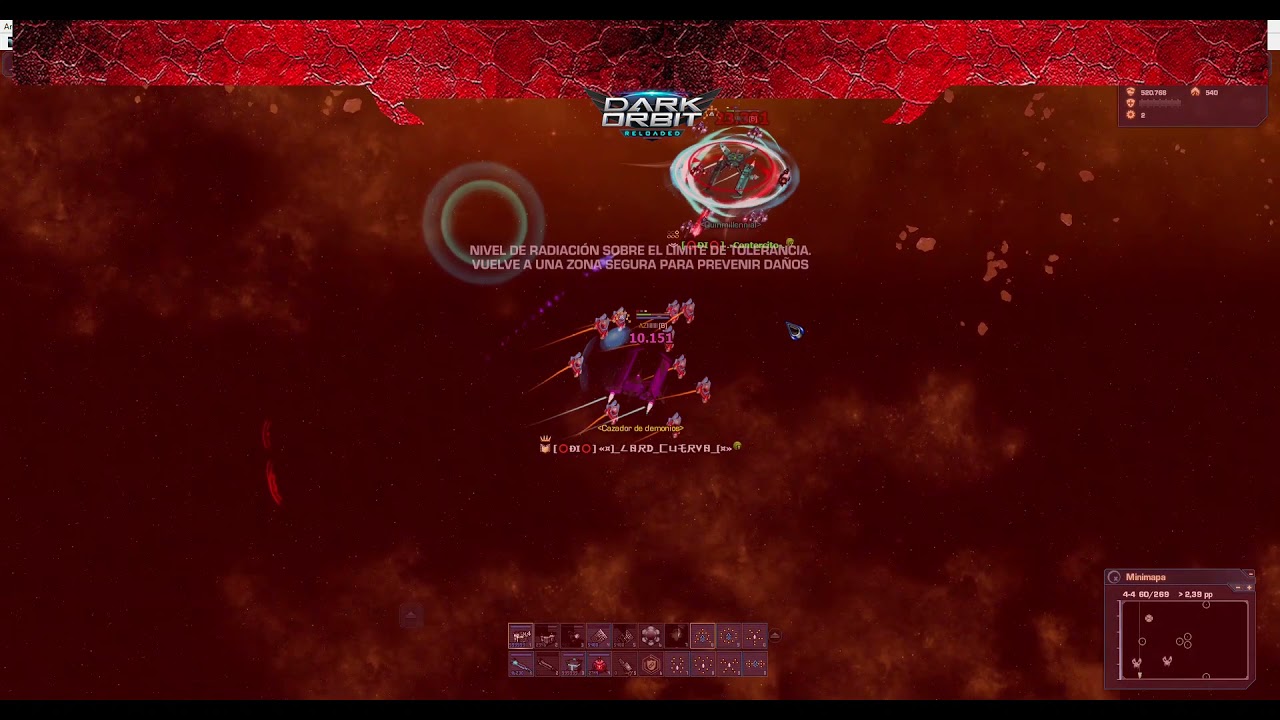 DARK ORBIT   batalla interna de clan odio