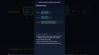 LeetCode 1768 | Merge Strings Alternately | Two Pointers / Alternating Merge #coding