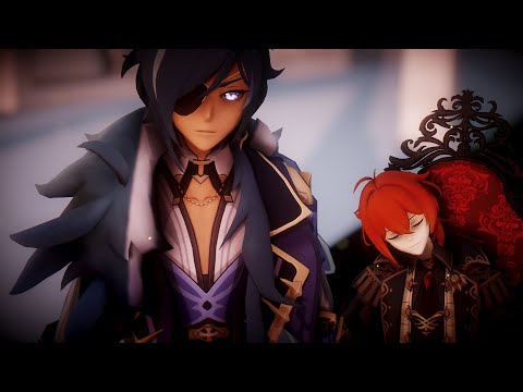 [MMD] 命ばっかり - Kaeya Diluc Genshin Impact