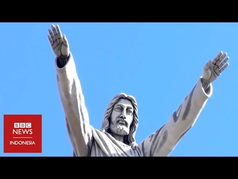 Video: Patung besar Yesus Kristus: penerangan, sejarah, ketinggian dan foto