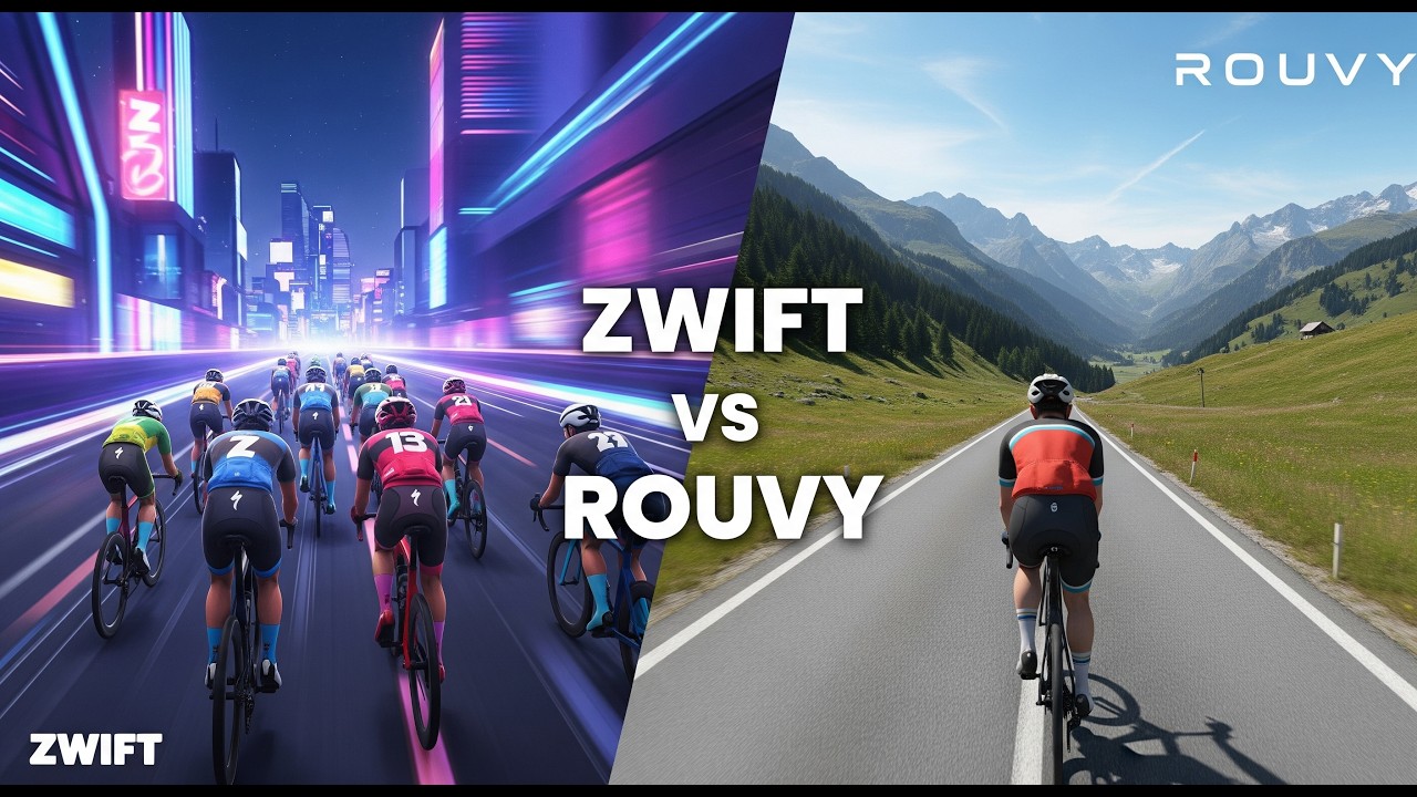 Zwift против Rouvy в 2026 году: что лучше для занятий на велотренажёрах?