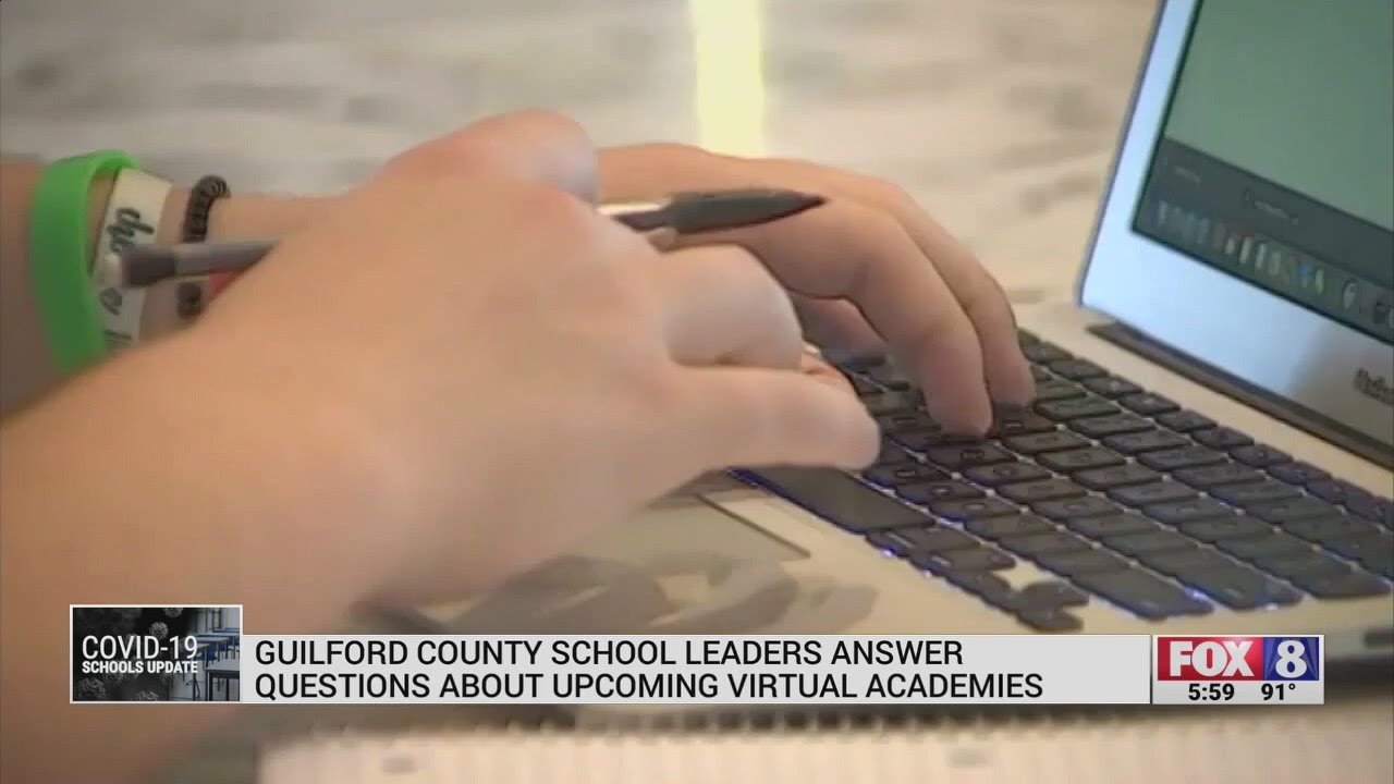 Guilford County Schools preparing for new virtual academies - YouTube