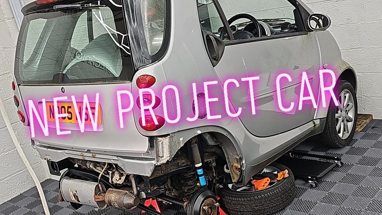 New Shop Car Project Hasn't Started Well, Smart Car Intro, Smart ForTwo  450