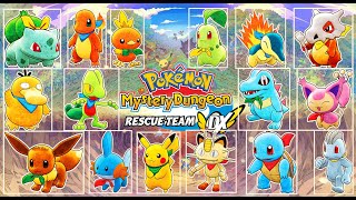 Looking at ALL THE SCARF COLORS in Pokemon Mystery Dungeon Rescue Team DX screenshot 3